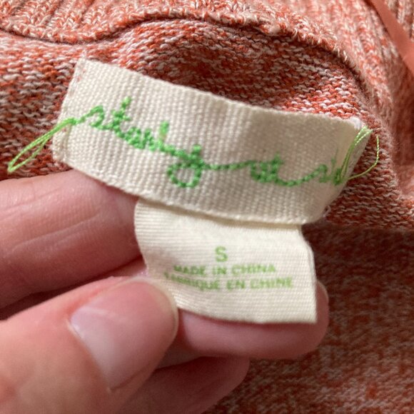 Urban Outfitters Orange Cardigan Sweater (Small) - Picture 3 of 4